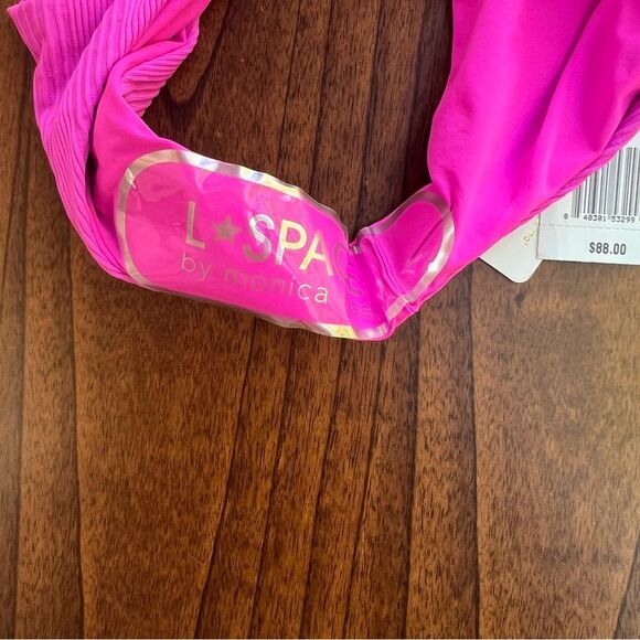 L*SPACE cabana bottoms ๐ NWT ๐ Bitsy Cut ๐ ribbed ๐ small - Picture 3 of 7